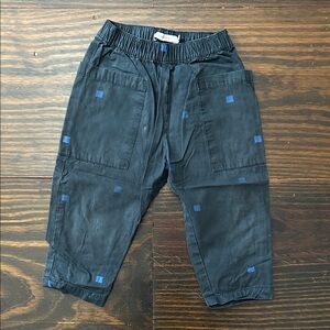 Tinycottons Stylish Kids Black and Blue Pants